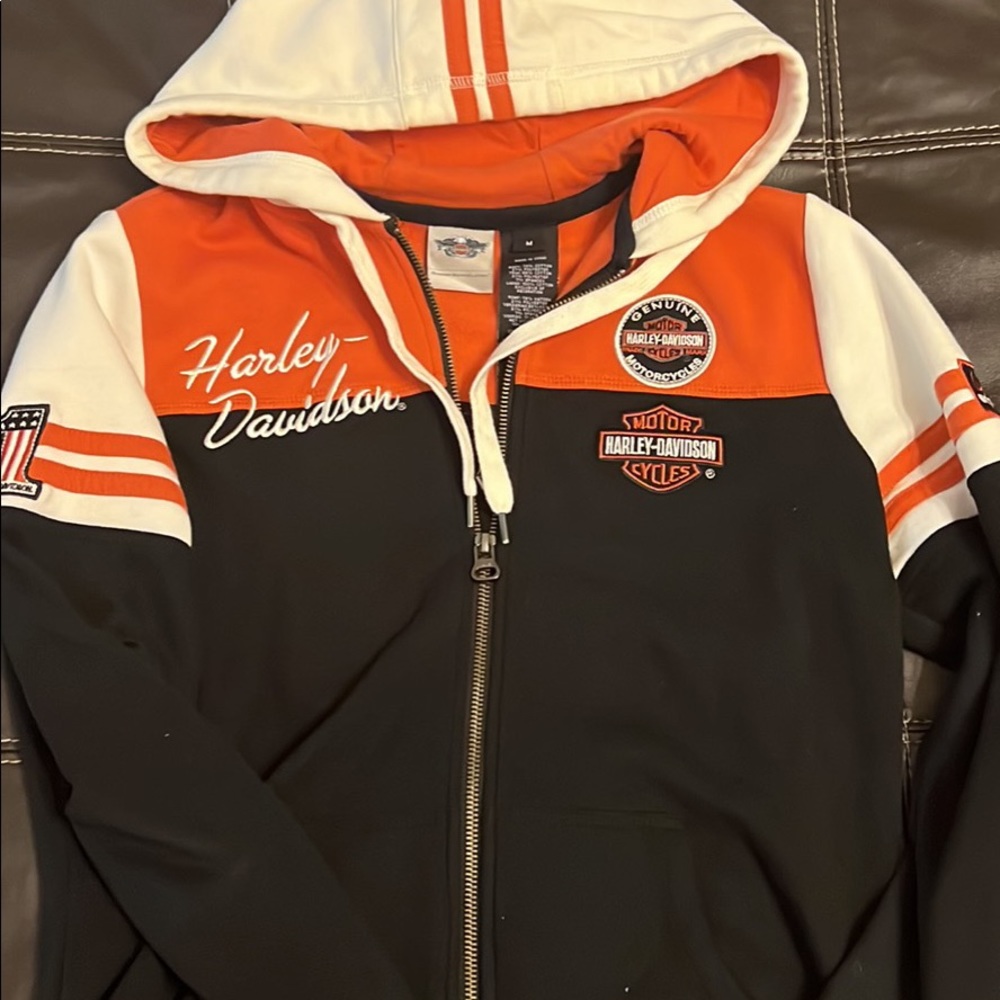 Harley Davidson Hoodie Zip Up